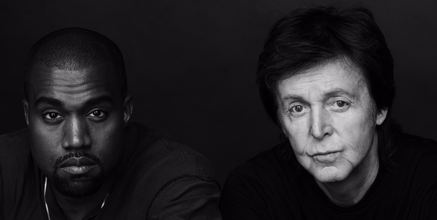 Kanye West and Paul McCartney