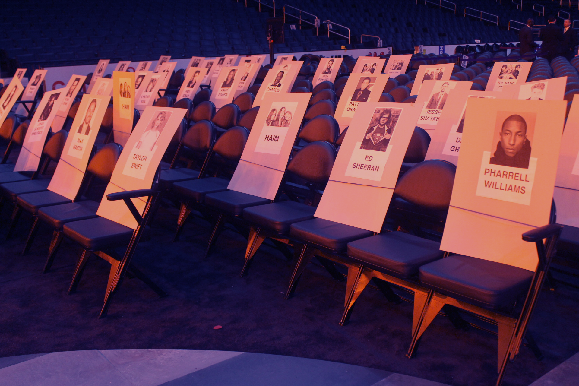 57th grammy awards 2015 seating arrangements