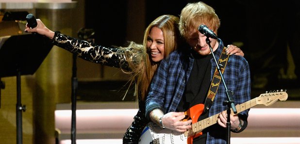 beyonce and ed sheeran stevie wonder tribute