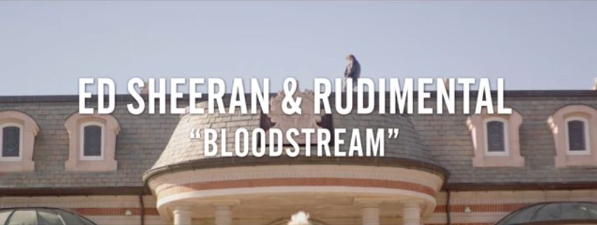 ed sheeran bloodstream music video tease