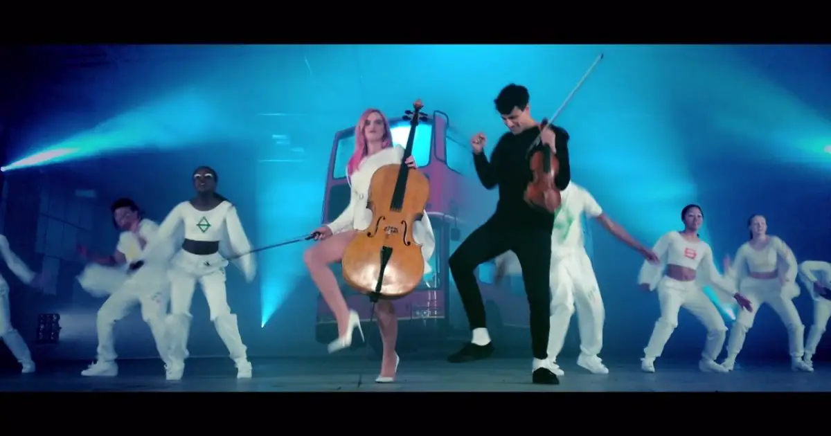clean bandit stronger music video