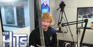 Ed Sheeran admiring 'Long Claw'