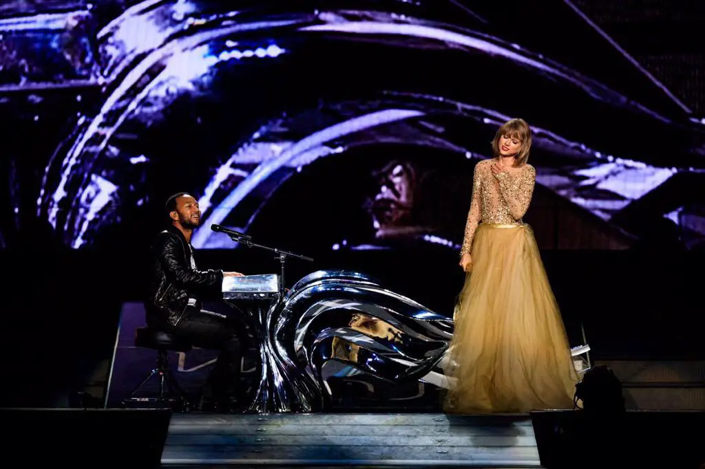 taylor swift john legend all of me 1989 tour los angeles