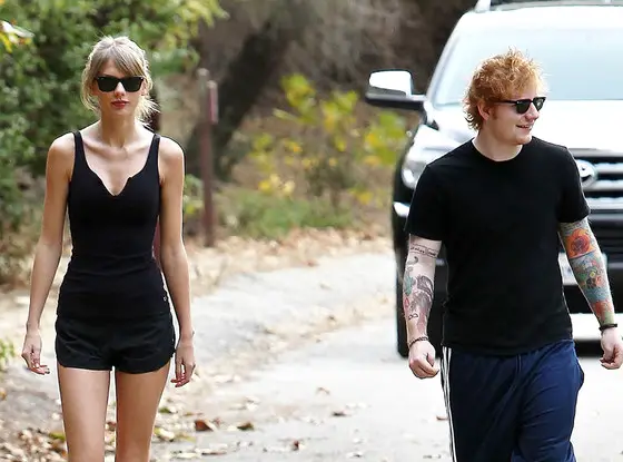 taylor swift and ed sheeran taking breaks from music