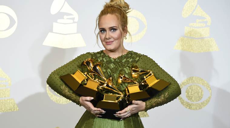grammy awards 2017 adele list of winners