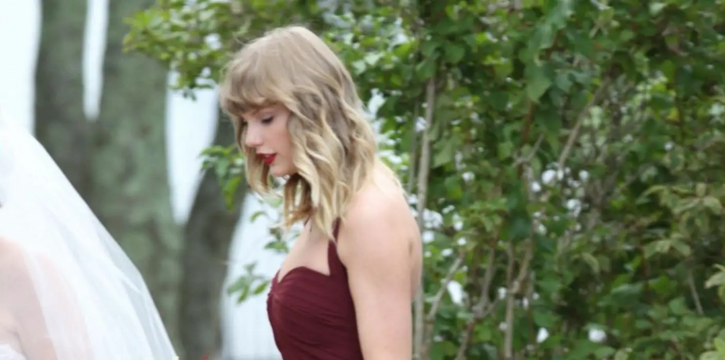 taylor swift bridesmaid pictures abigail anderson wedding