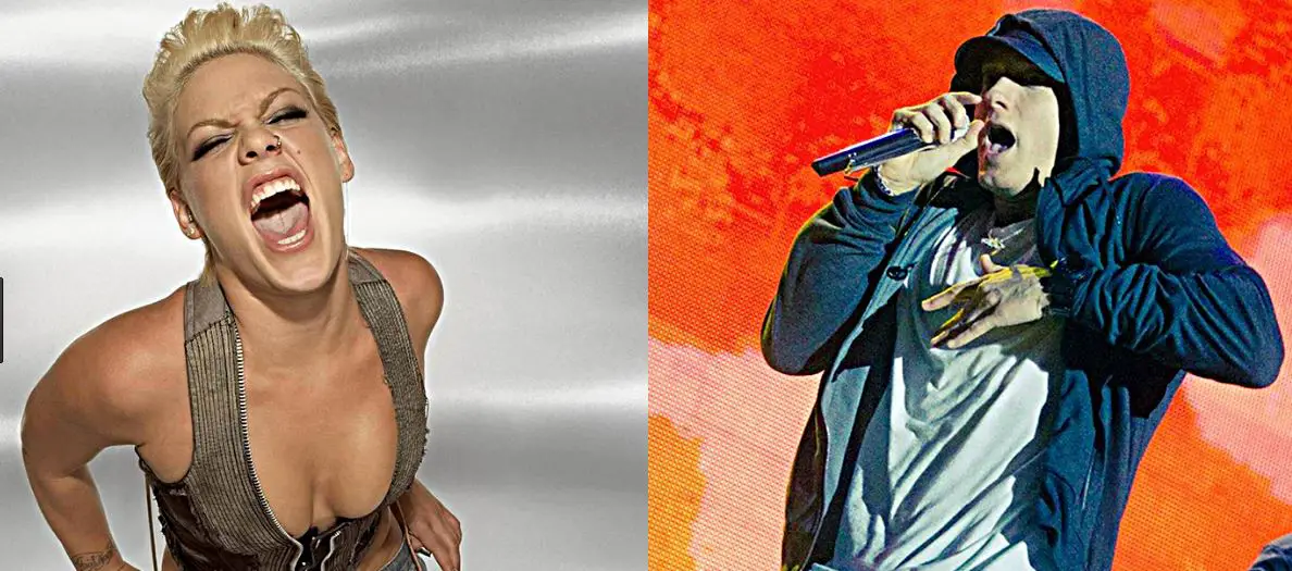 pink eminem collaboration revenge