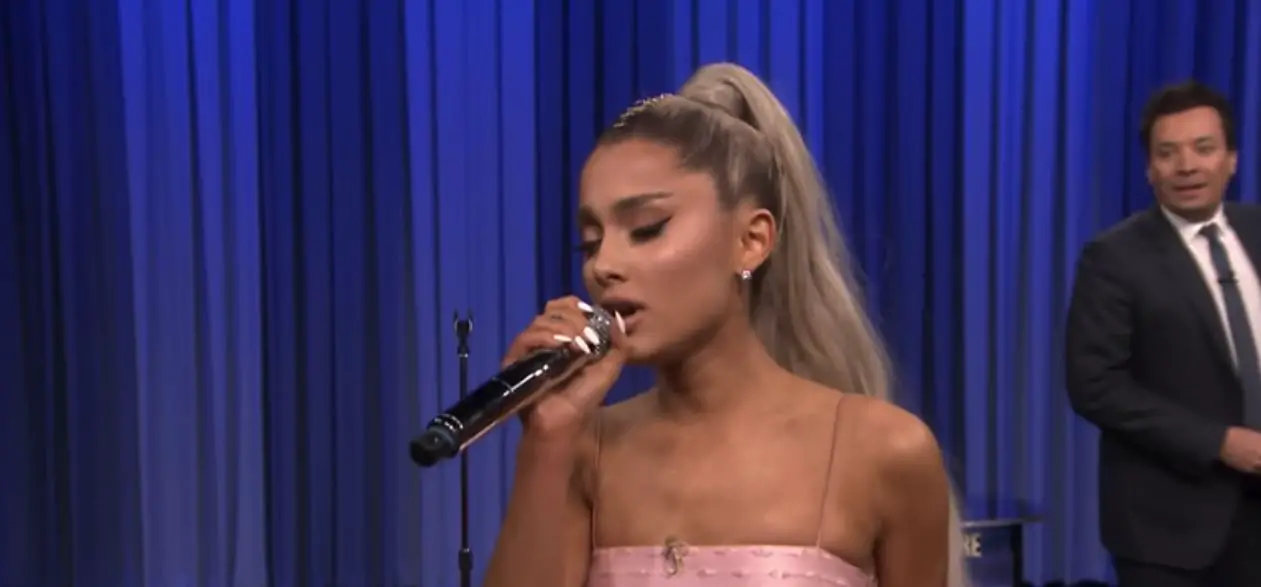 ariana grande cover humble god's plan