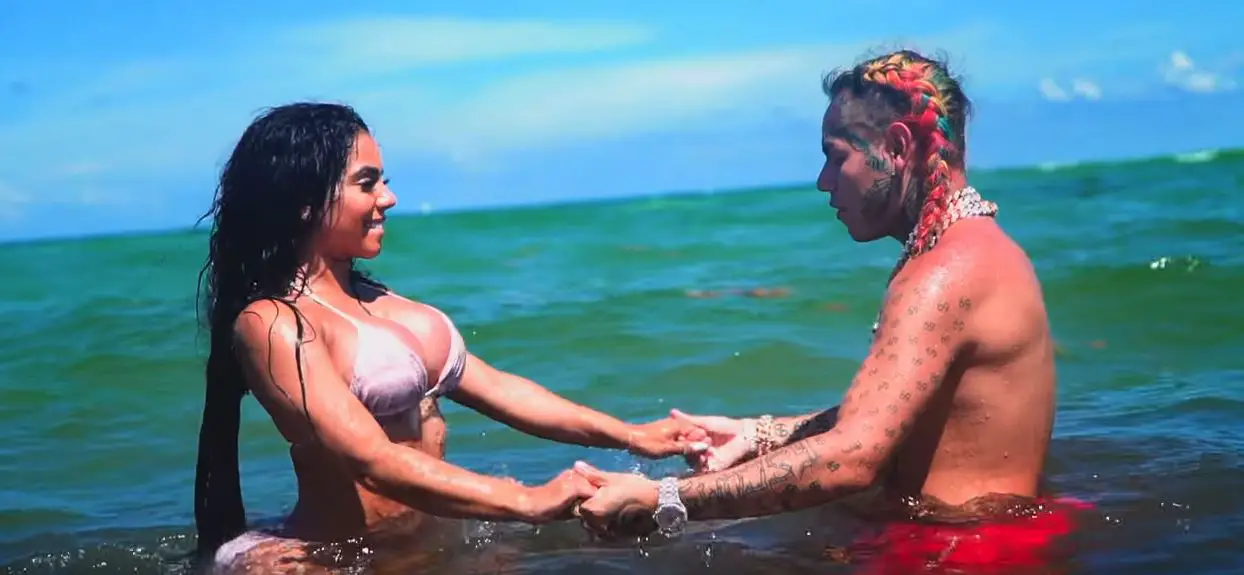 6ix9ine bebe music video hot explicit