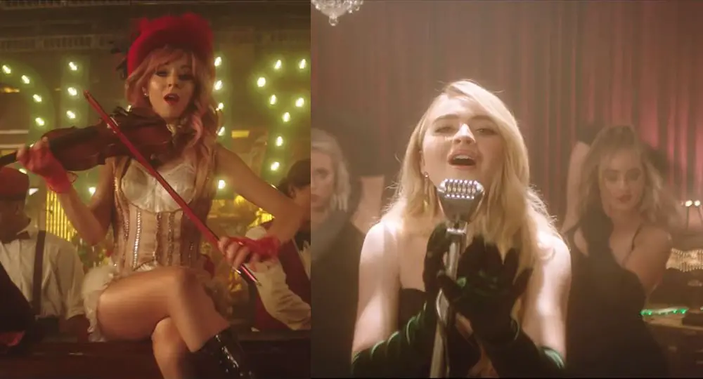 sabrina carpenter lindsey stirling You're A Mean One, Mr. Grinch