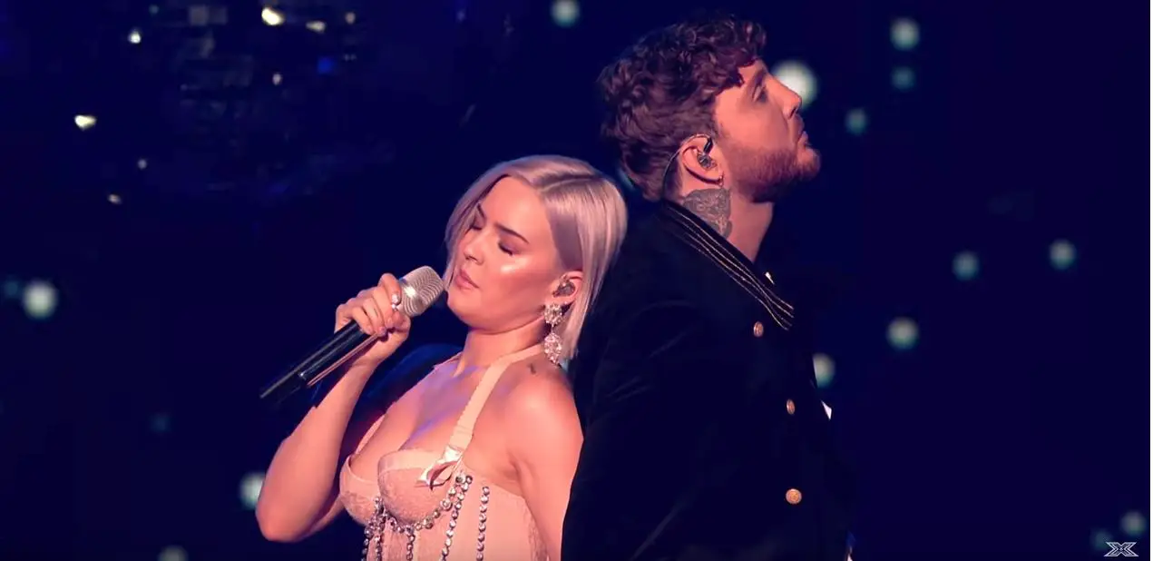 anne-marie james arthur rewrite the stars live x factor uk 2018