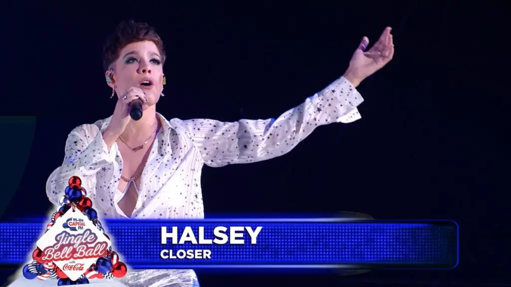 capital's jingle bell ball 2018 halsey closer without me