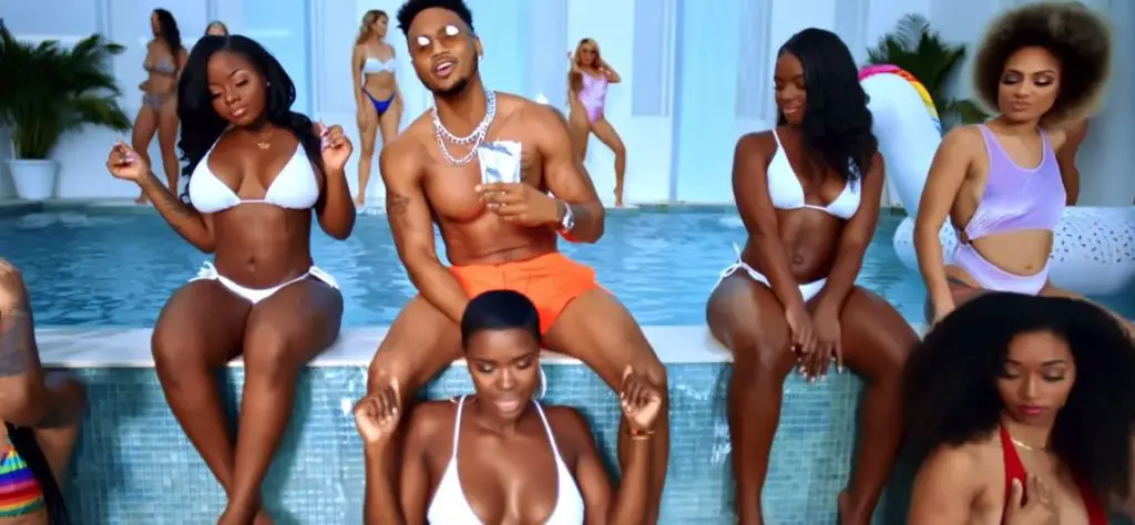 trey songz chi chi chris brown music video