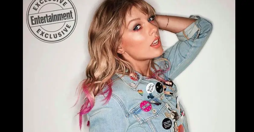 taylor swift entertainment weekly 2019 belly button