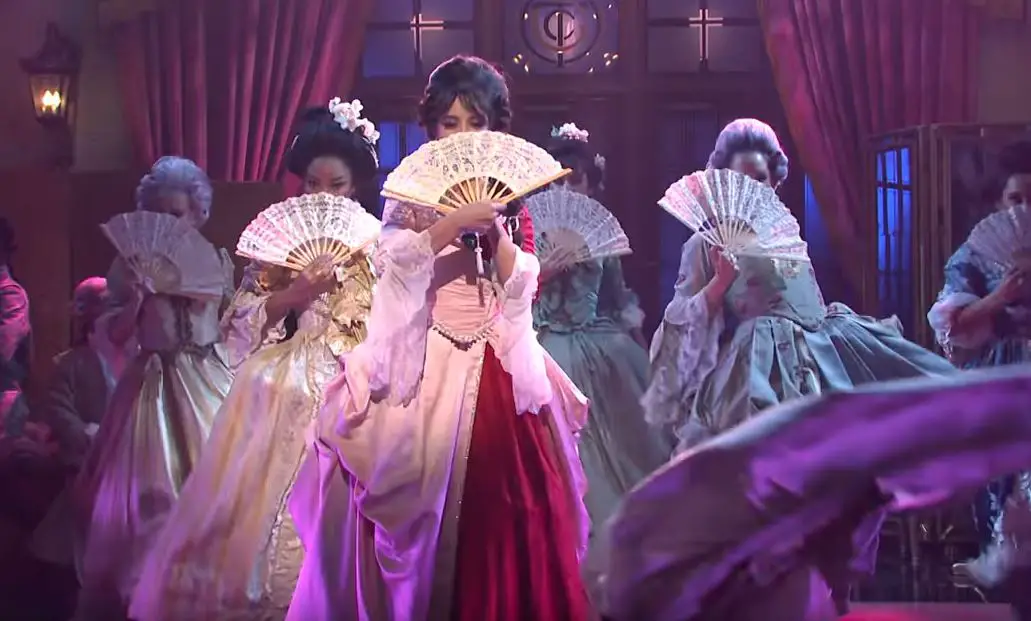 camila cabello cry for me live snl 2019