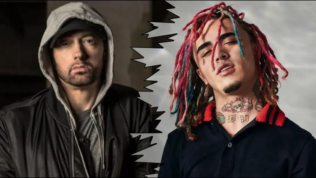 lil pump disses eminem