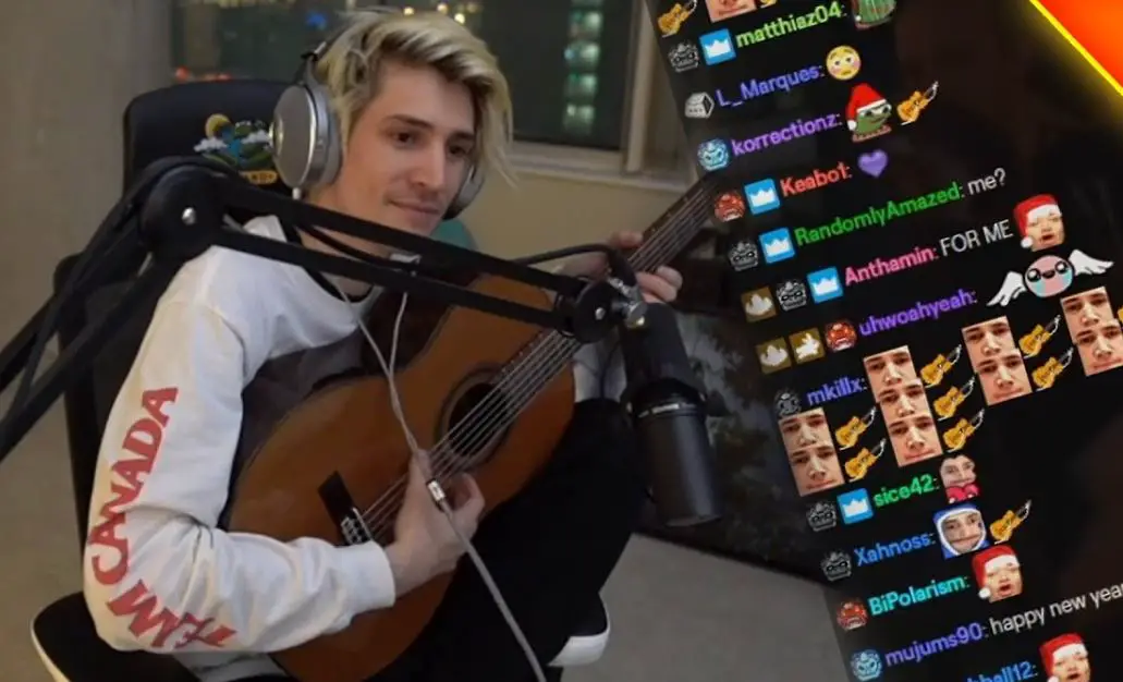 xqcow sing hey there delilah