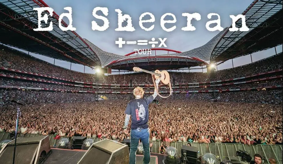 ed sheeran +-=÷× tour dates venues tickets